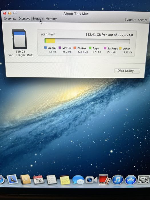 Macbook pro early 2013 de 15,3 inch