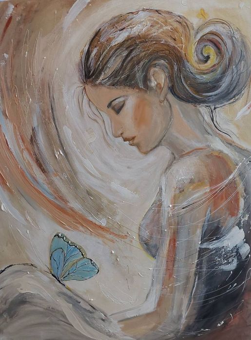 Авторска картина "В тишината ."