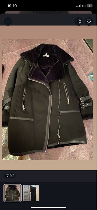 Парка дубленка куртки