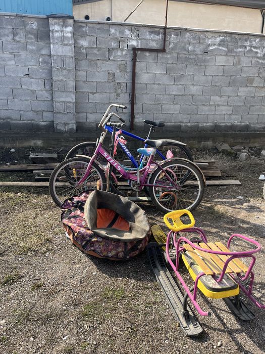 велосипеды,самокаты,санки,тюбинг