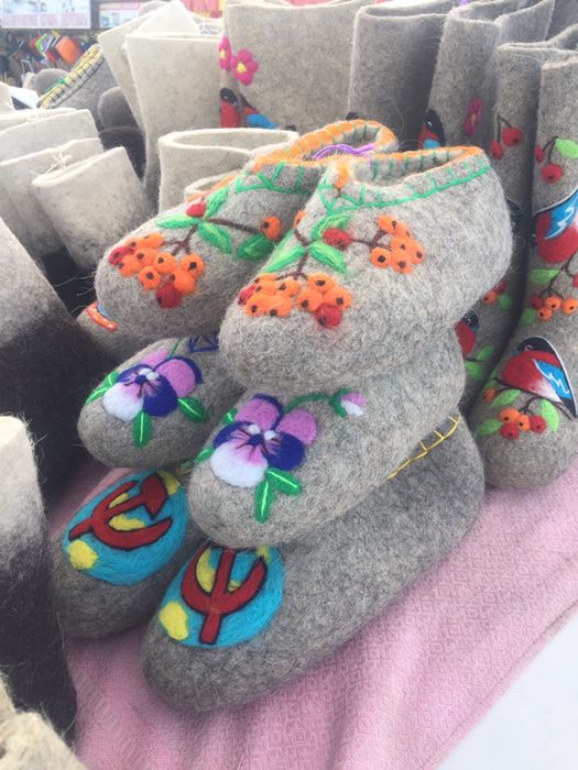 Валенки самокатки.