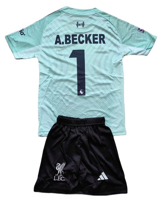 Детски вратарски футболен екип Ливърпул Бекер комплект Liverpool Becker