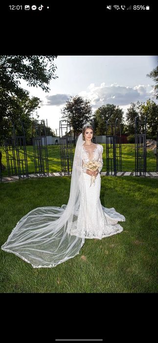 Rochie de mireasă sirenă