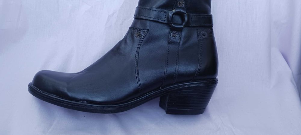 Кожени нови български ботуши