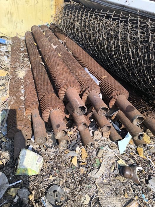 Трубы для бани ребристые