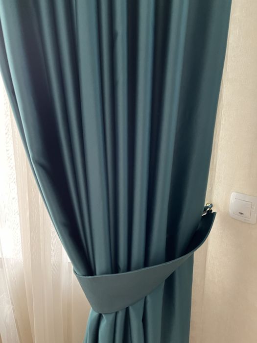 Шторы плотные, двусторонние