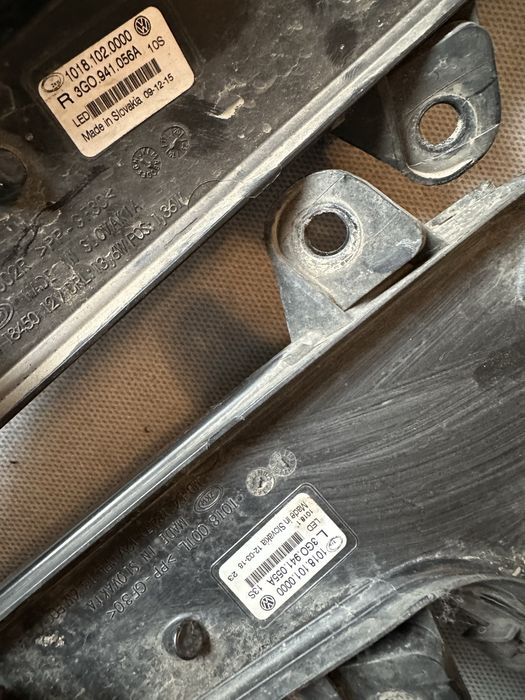 Proiectoare led bară față vw passat b8.gte.3g0941055.a.3g0941056.a.