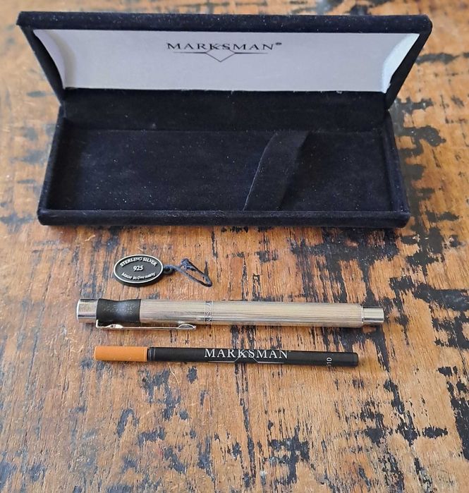 ролер Марксман масивно сребро 925 антика Marksman Sterling silver