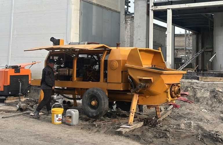 Продам бетонный насос стационар Putzmeister