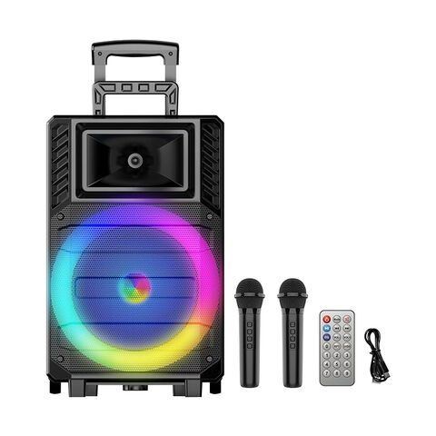 Колонки 2 микрафон беспроводной Bluetooth USB FM Зарткали есть Доставк