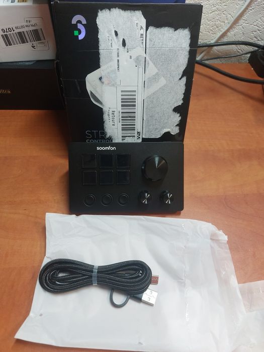 Stream deck controller,pentru livestreameri,Soomfon Steam controller S