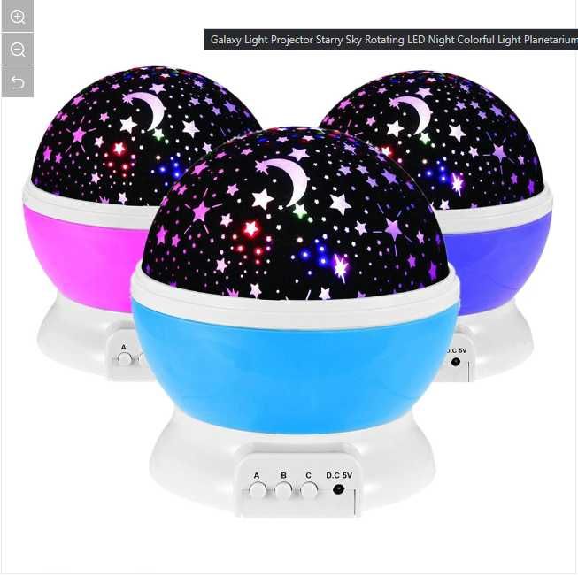 Лампа проектор звездно небе Star Master