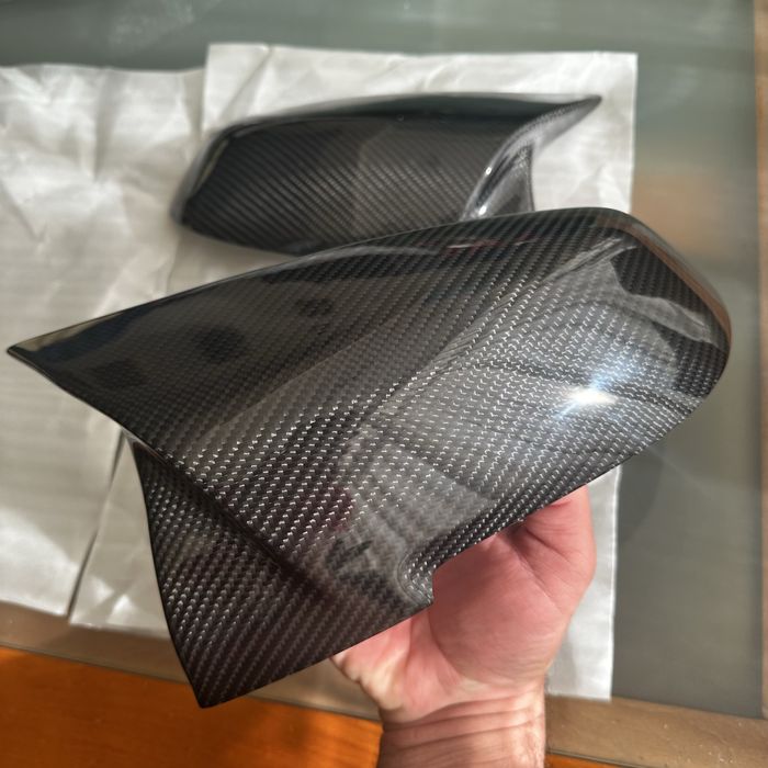 Капаци за огледала от истински карбон за БМВ ф30,ф32, ф36 и други