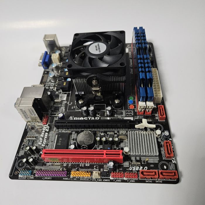 Placa baza + Processor + Ram