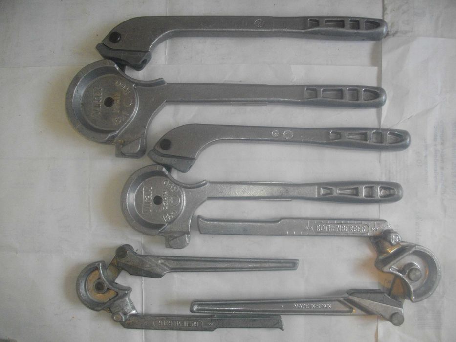 Тръбогиб ръчен уред огъване тръби VIRAX 16мм/14мм Rothenberger 14/12мм