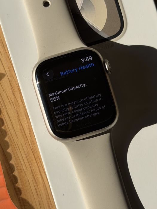 Apple Watch series 9 41mm Stralight aluminum