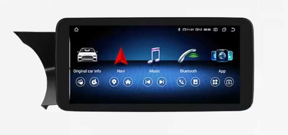 Мултимедия 10.25″ Android 14 MERCEDES C CLASS W204 NTG 4.5-5.0 CARPLAY