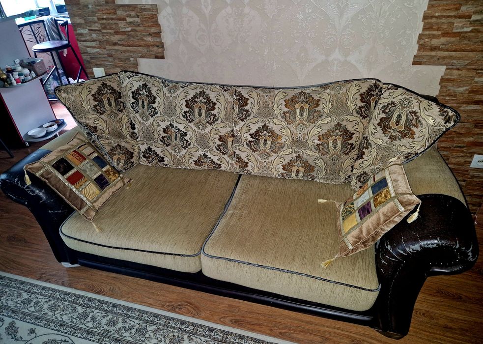 Диван, мини диван и кресло