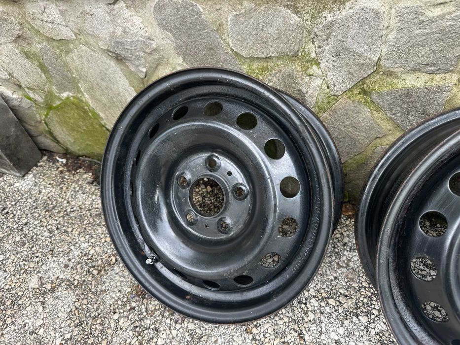 4бр. железни джанти 15" 5х114.3 - Hyundai i30, Kia Ceed с датчици