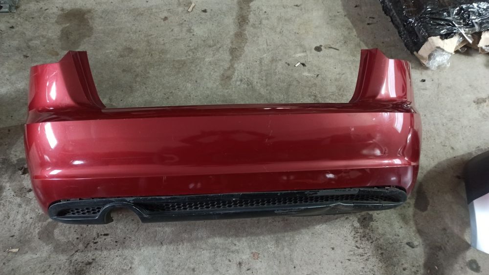 Bara spate S-line cu defect Audi A3 8P 2008 2012 facelift