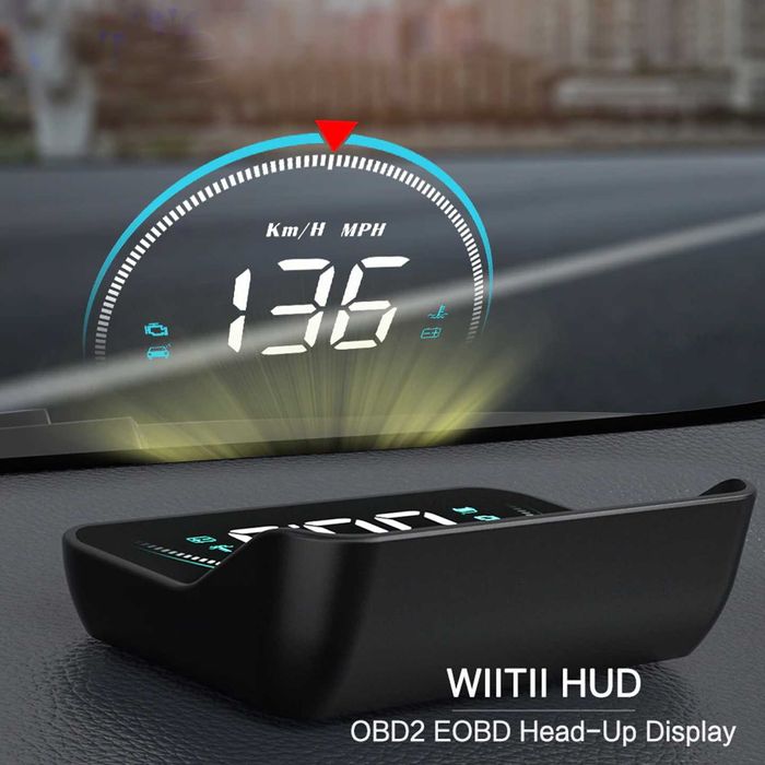 Avtomobil tezlik o'lchagichi (HUD display)