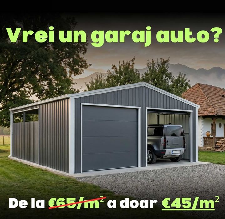 Cauți un garaj rezistent, modern și la un preț imbatabil?
Suntem echipa de profesioniști de care ai nevoie! Realizăm garaje personalizate din panouri