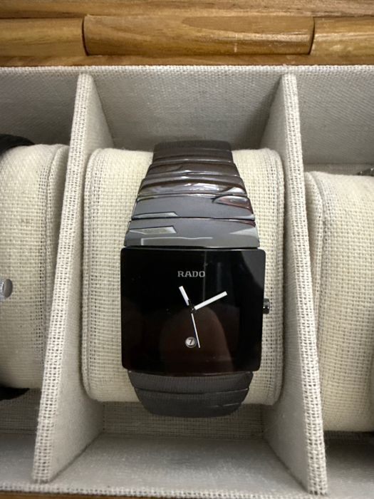 Rado diastar black ceramic date