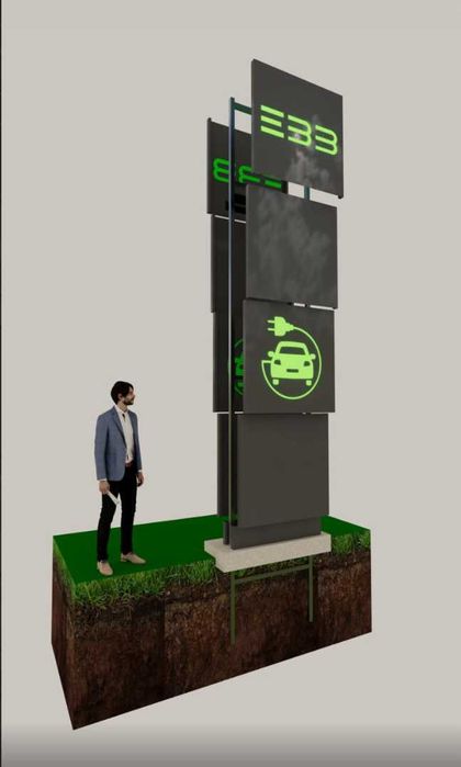 3д визуализация для наружной рекламы