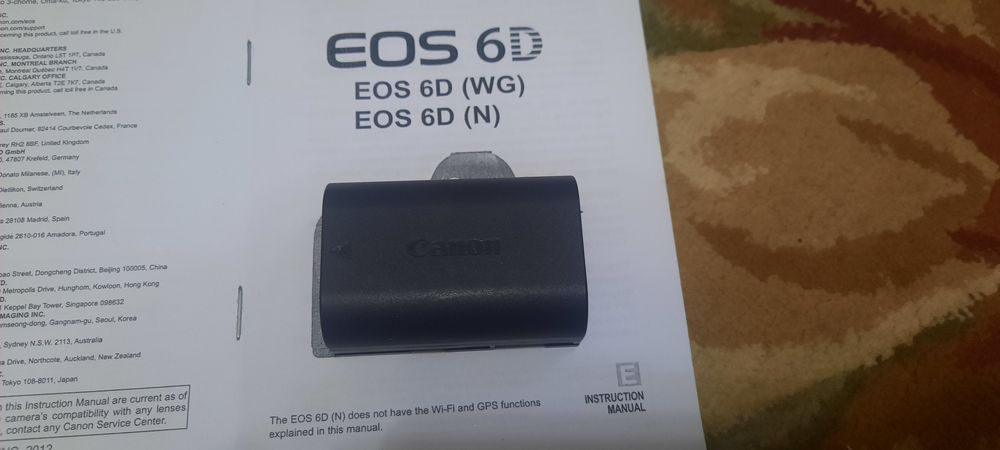 Продам фотоаппарат Canon 6D