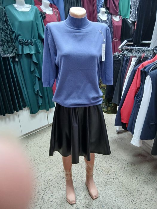 Продам кожаную юбку