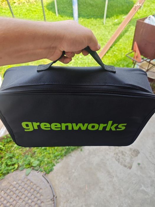 Мини цепная пила Greenworks 15см