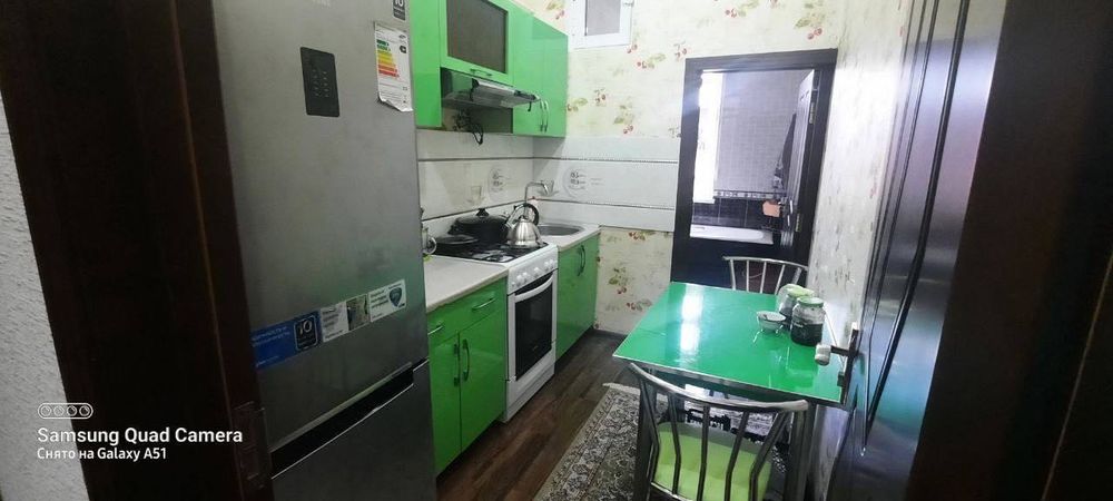 Сдается 2x комнатная квартира
C обстановкой 
В горде Алмалыке