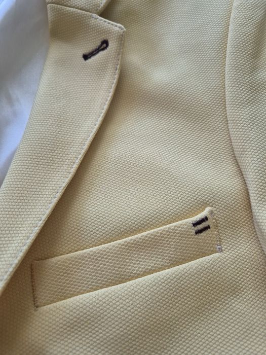 Sacol barbati galben pastel