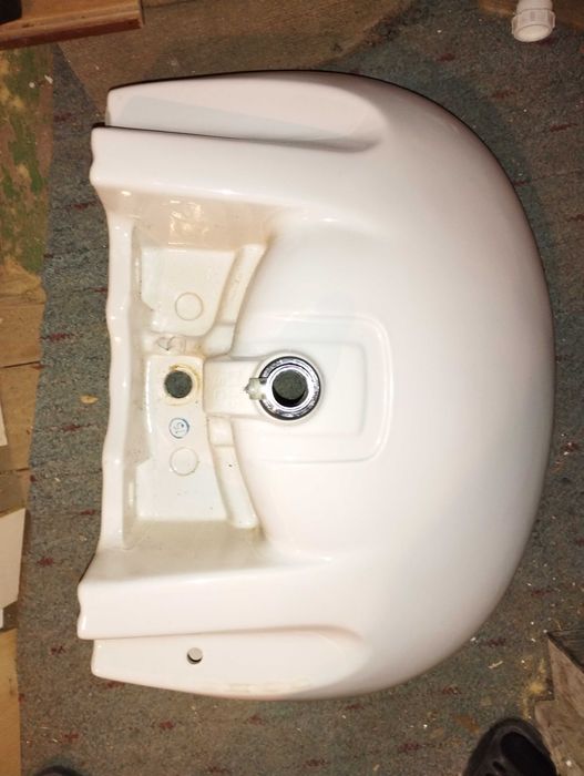 Мивка за баня бяла