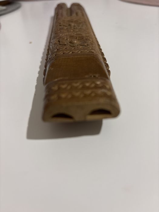 Fluier dublu vechi (vintage)