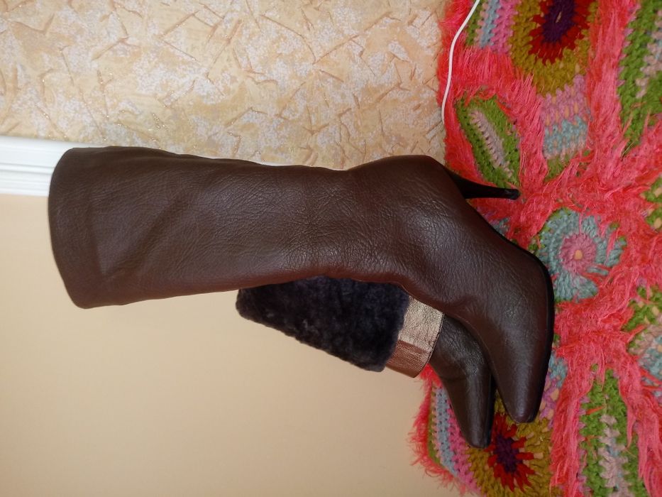 Продам сапоги натуральные зима