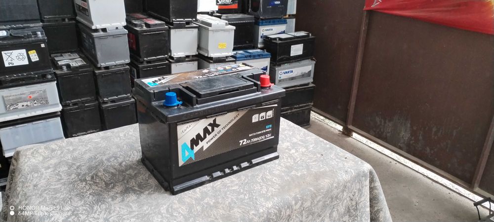 Акумулатор 72 ач, гаранция и доставка