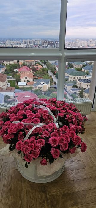 Букет цветы большие