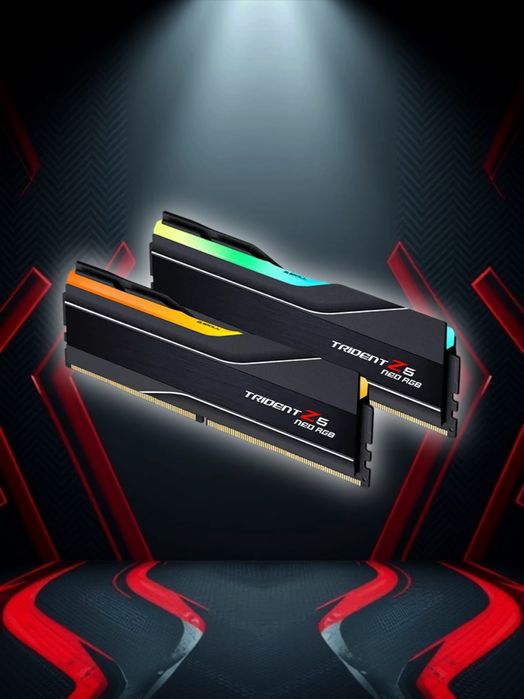 G.Skill Trident Z5 NEO RGB Black 32GB DDR5 (2x16GB) 6000MHz CL36 EXPO.
