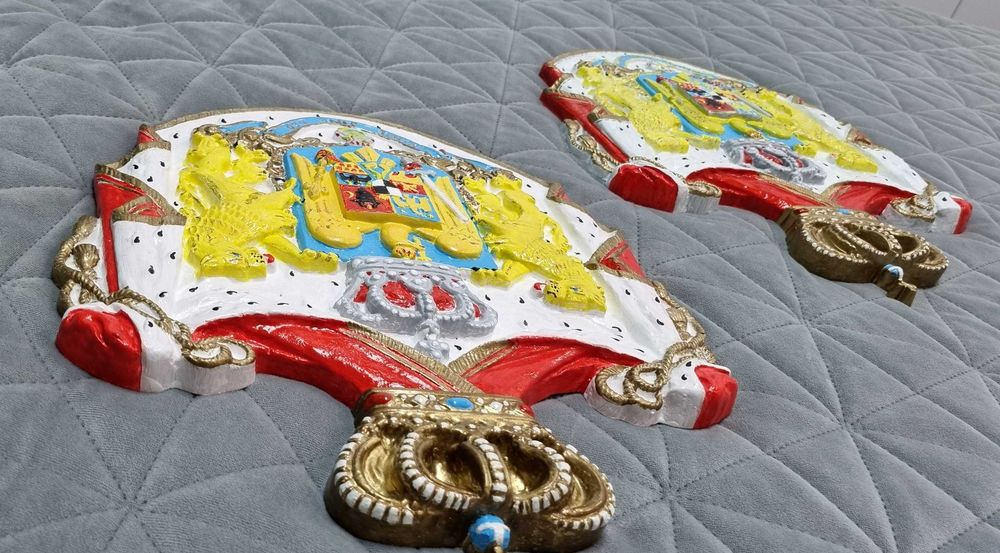 Stema Romaniei perioada regalista