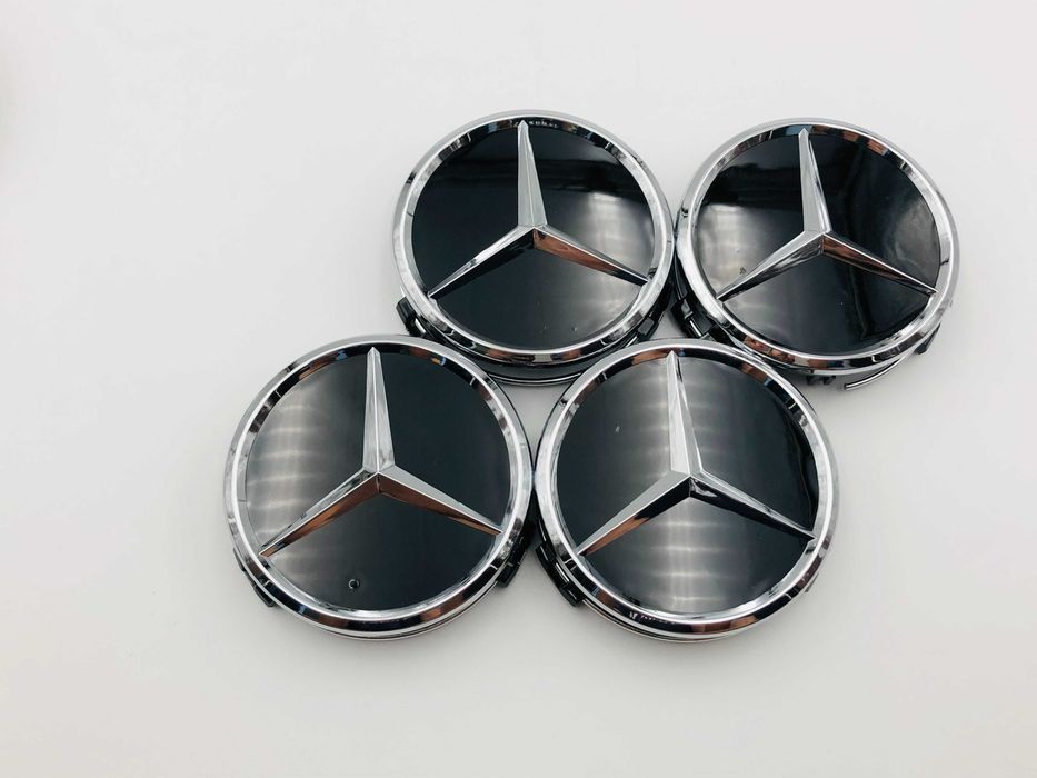Capace Janta Compatibile Mercedes 72 mm negru
