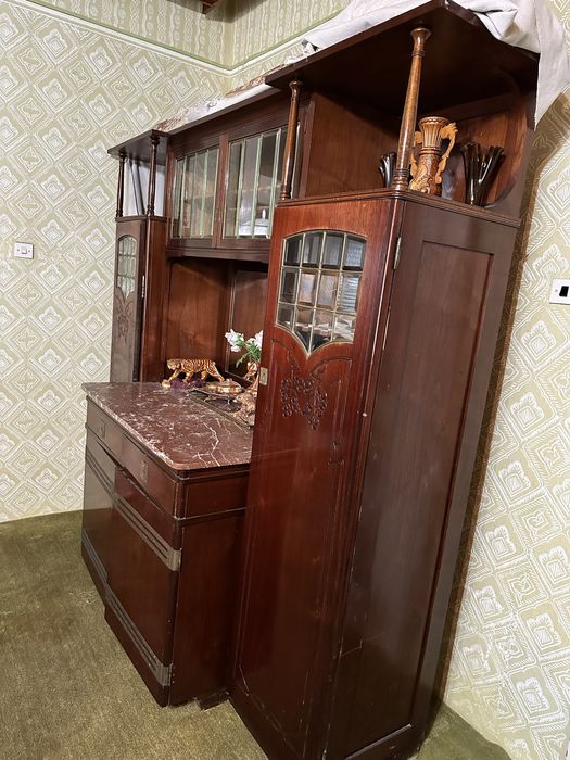 URGENT: Set Mobila Antica Autentica - Lux Art Nouveau lemn masiv