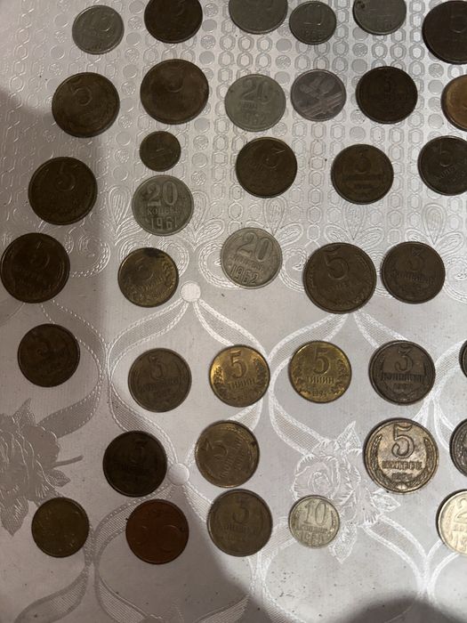 монеты разных годов СССР