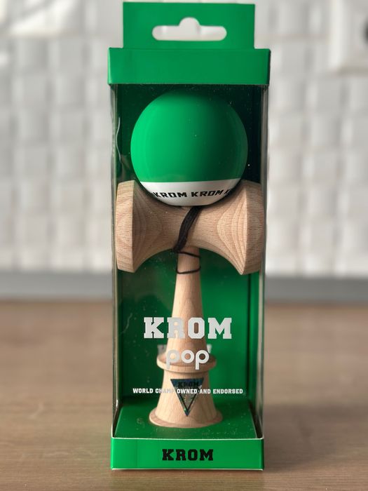 Kendama krom pop rubber grip noua originala