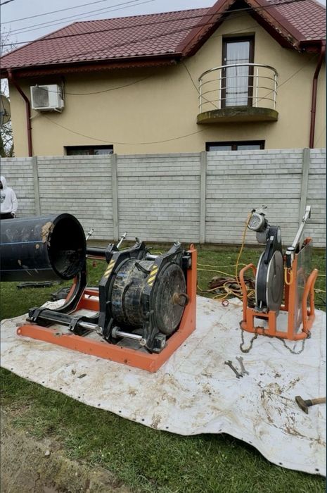 Lucrari mici sudura cap la cap si sudura electrofuziune