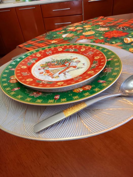 Тарелки новогодние