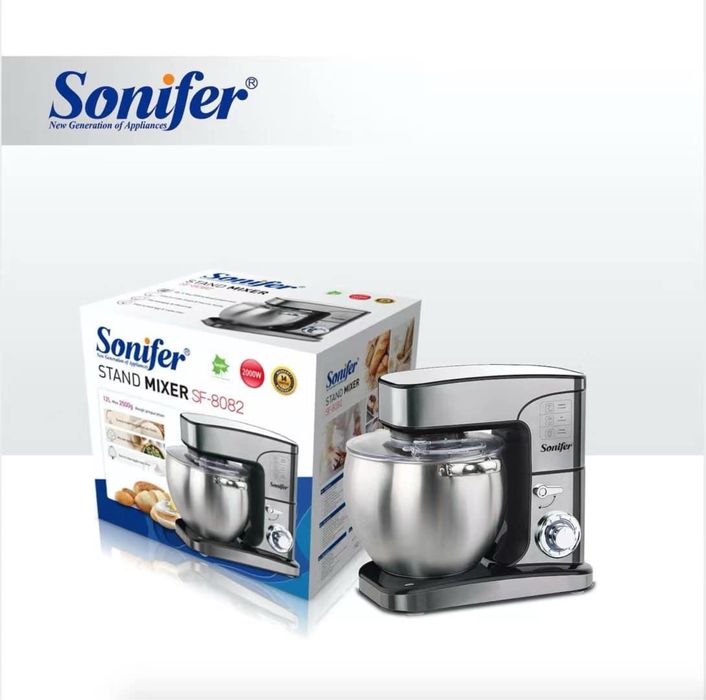 Настольный планетарный миксер Sonifer SF-8082 12 л