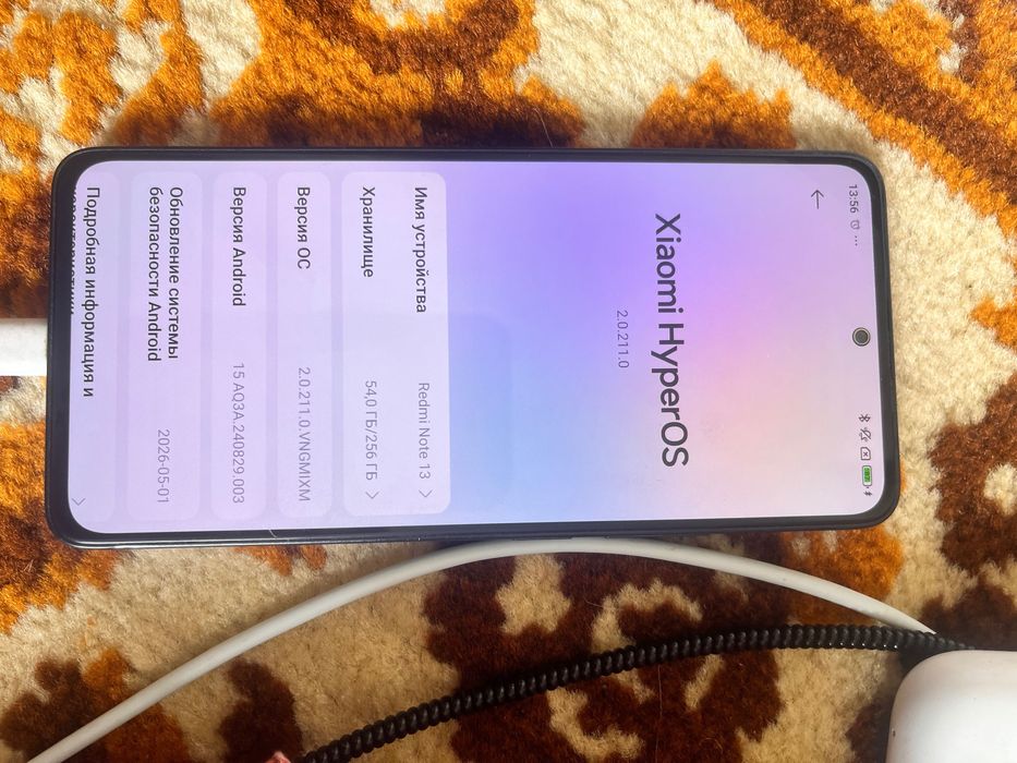 Redmi note 13 продается 60к почти новый