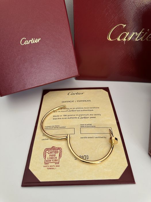 Brățară Cartier Juste un Clou 19 Gold 750 cu Cutie