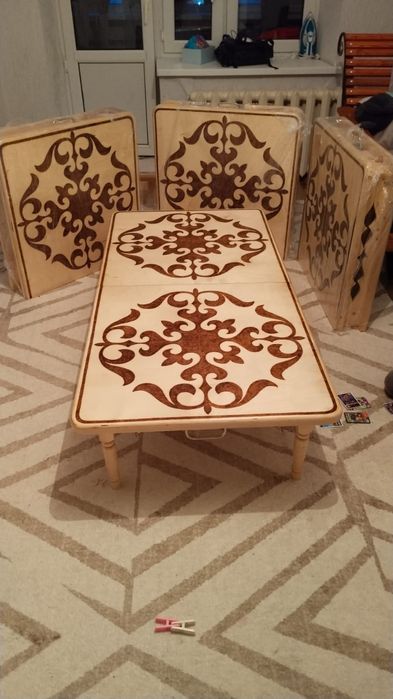 Жиналмалы және жиналмайтын(жер стол)лактанған,